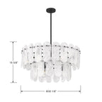 Minka-Lavery 2599-899 Dark Matte Black Oldmill 30.25'' 9-light Pendant Image 2