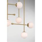 Minka-Lavery 10149-732 Legacy Brass Ursolus 43.5'' 9-light Linear Chandelier Image 7