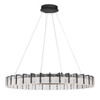 Minka-Lavery 2416-899-L Dark Matte Black Sevryn 36'' Led Pendant Image 1