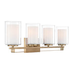 Minka-Lavery 6104-791 Brushed Gold Parsons Studio 32.5'' Wide 4-light Vanity Image 7