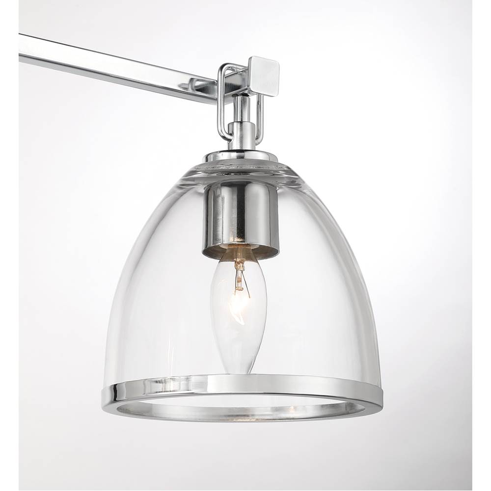 Minka-Lavery 15023-77 Chrome Wynnfrost 24'' Wide 3-light Vanity Image 6