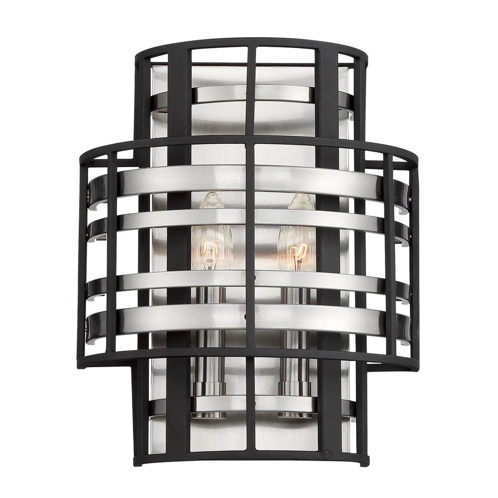 Metropolitan Lighting Presten 2 Light Wall Sconce
