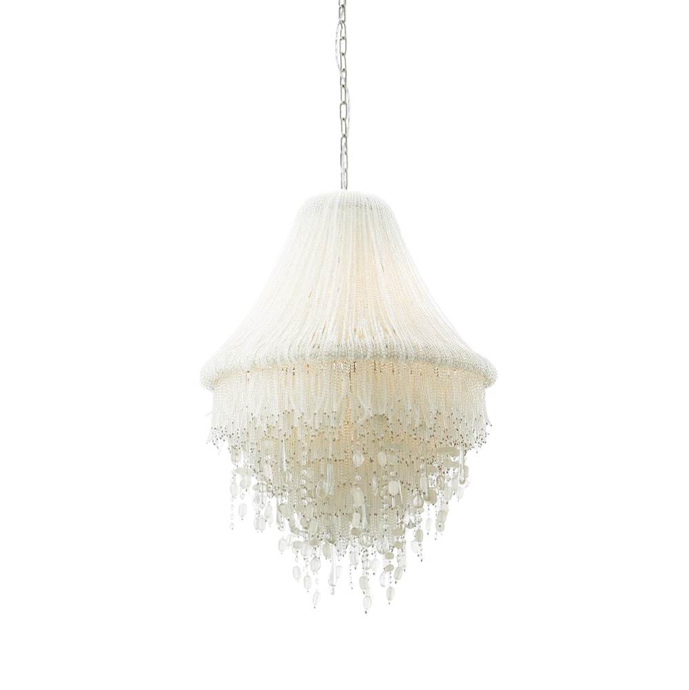 Metropolitan Lighting Crystal Reign Crystal Reign 5 Light Pendant With Glass Beads