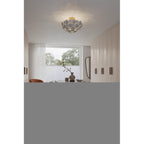 Metropolitan Lighting N1823-732 Legacy Brass Coastlyn 22'' 3-light Semi-flush Mount Image 4