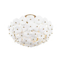 Metropolitan Lighting N1823-732 Legacy Brass Coastlyn 22'' 3-light Semi-flush Mount Image 1