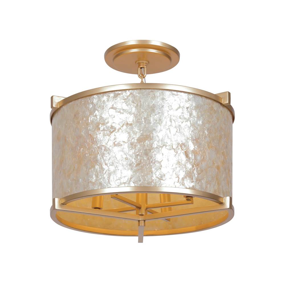 Metropolitan Lighting Sommers Bend Sommers Bend 18in 4 Light Semi Flush