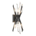 Metropolitan Lighting Elsa 2 Light Wall Sconce With Clear And Faux Rock Crystal