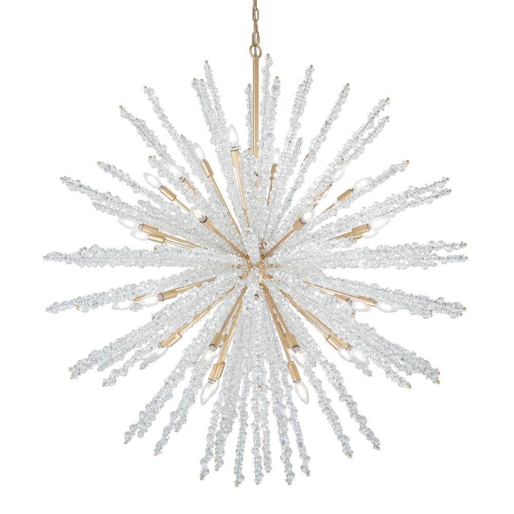 Metropolitan Lighting N1959-760 Fawn Gold Aisi 52'' 40-light Chandelier Image 1