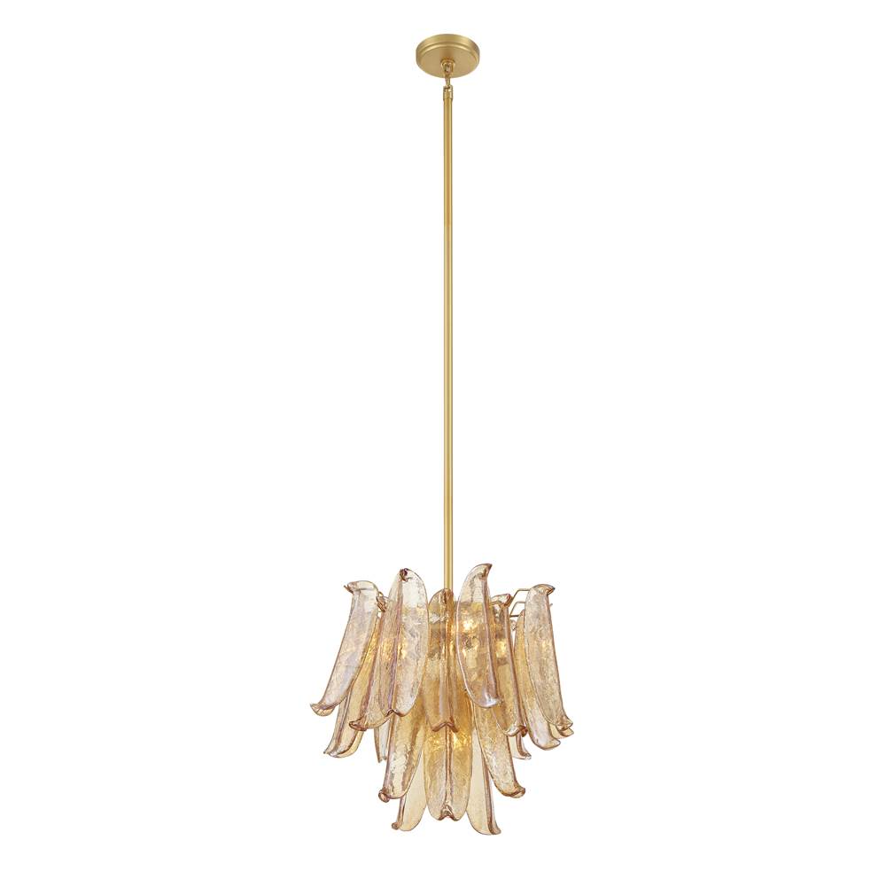 Metropolitan Lighting N1994-A-732 Legacy Brass 4 Light Chandelier Image 1