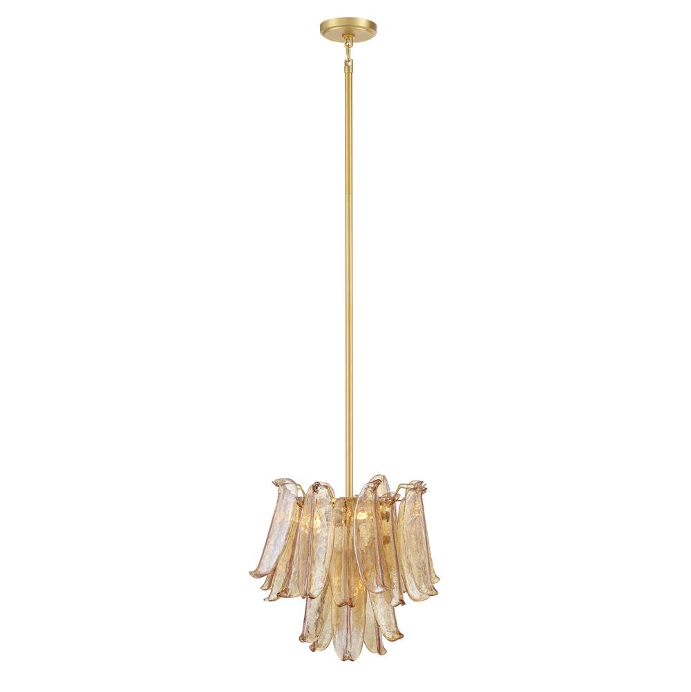 Metropolitan Lighting N1994-A-732 Legacy Brass 4 Light Chandelier Image 3