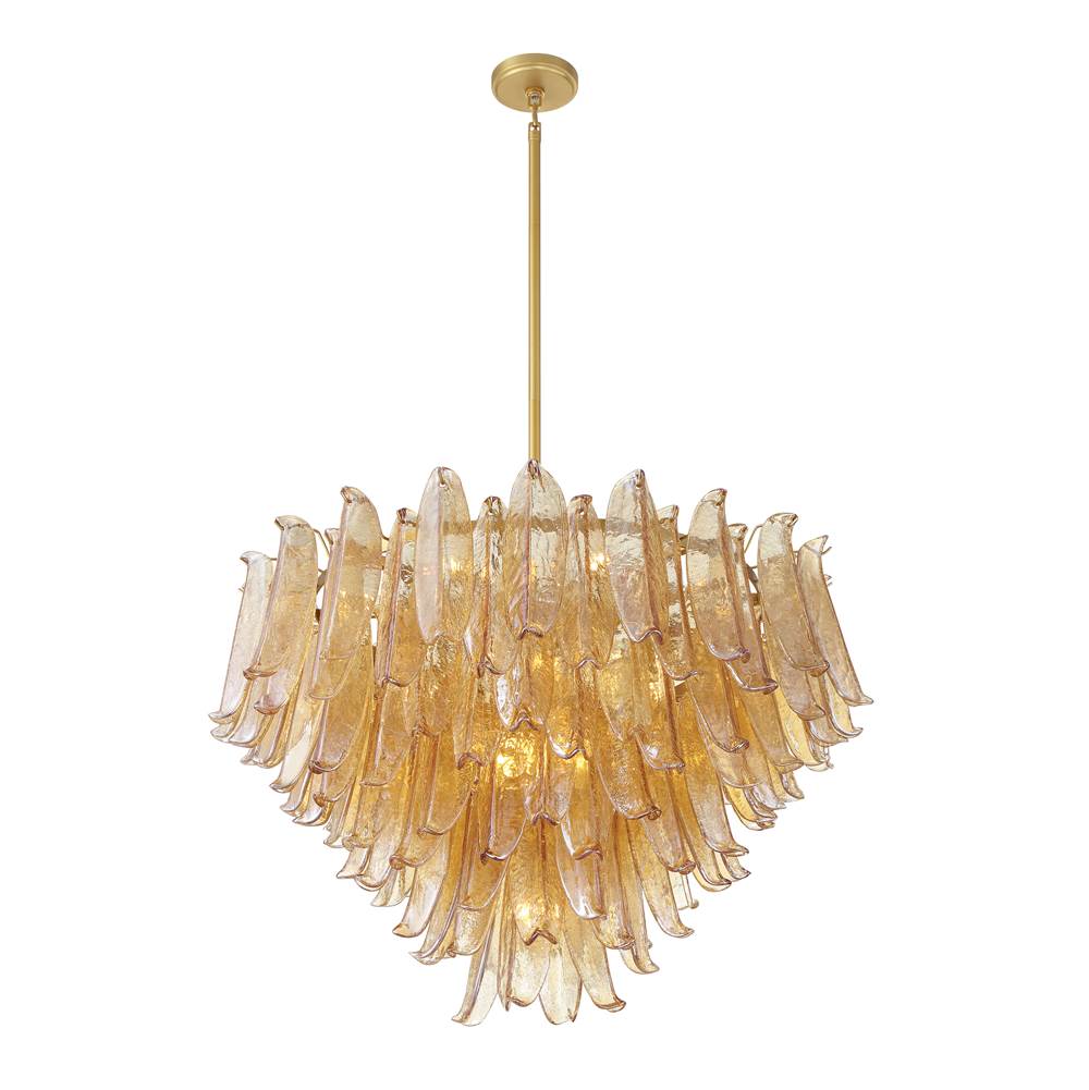 Metropolitan Lighting N1999-A-732 Legacy Brass 17 Light Chandelier Image 1