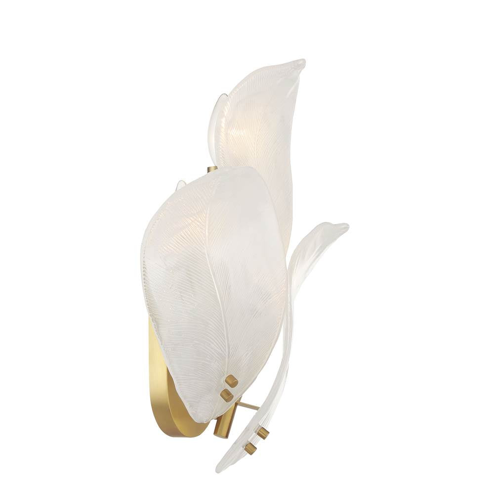 Metropolitan Lighting N2213-732 Legacy Brass 3 Light Wall Sconce Image 2