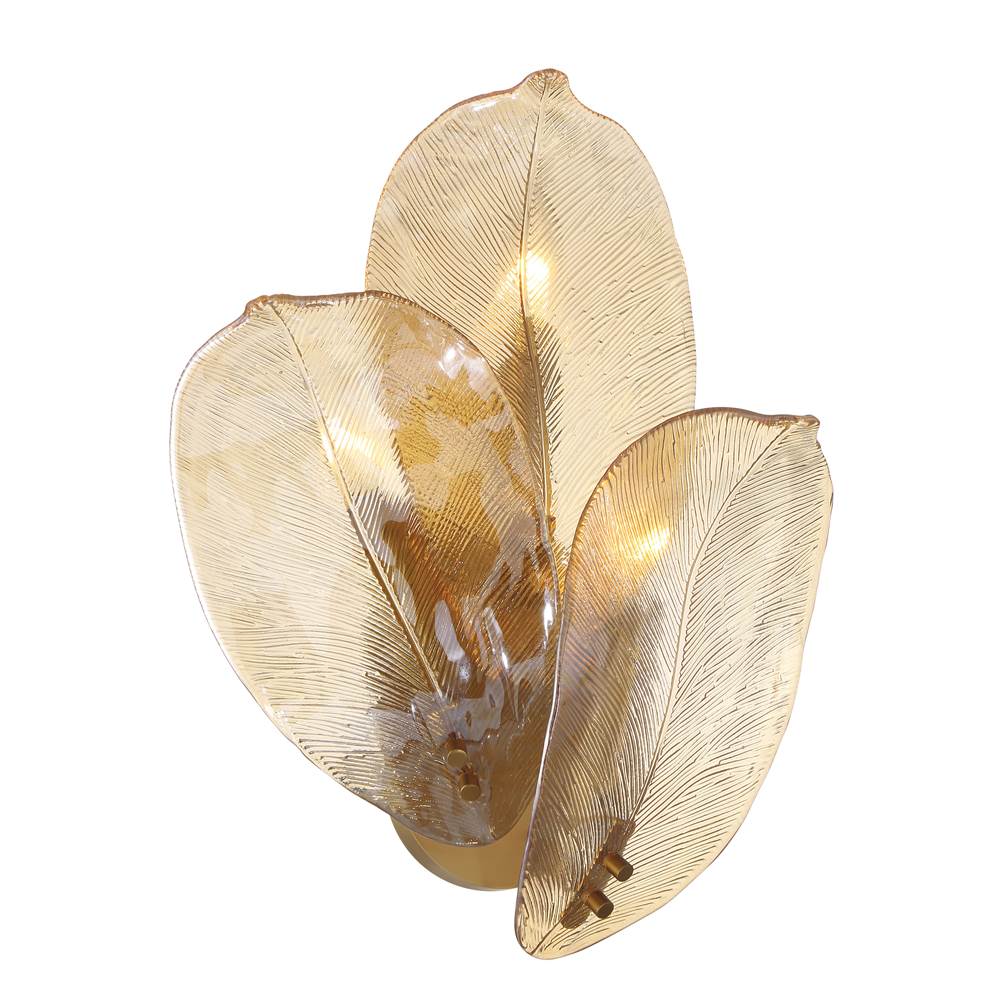 Metropolitan Lighting N2213-A-732 Legacy Brass 3 Light Wall Sconce Image 1