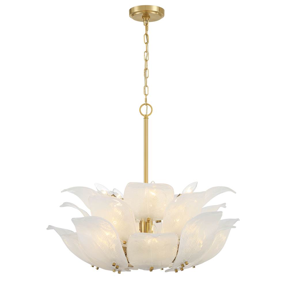 Metropolitan Lighting N2215-732 Legacy Brass 10 Light Pendant Image 3