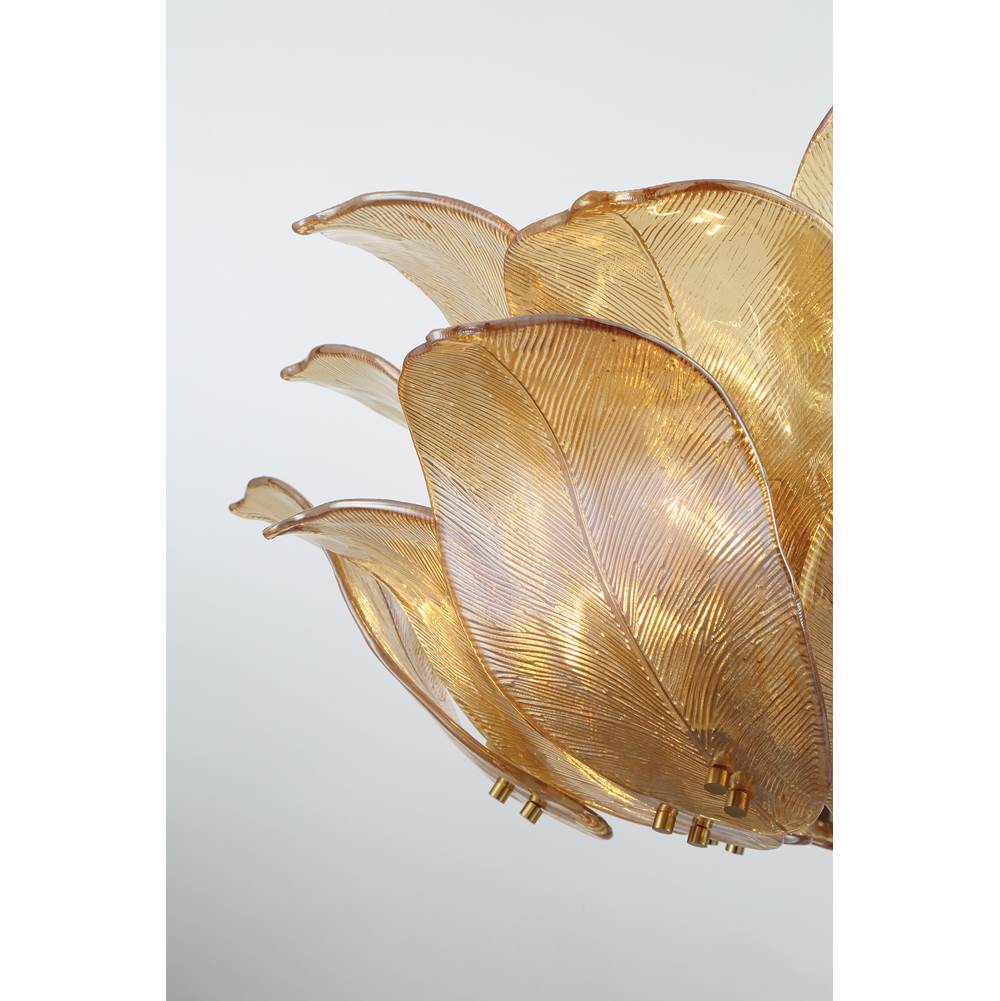 Metropolitan Lighting N2215-A-732 Legacy Brass 10 Light Pendant Image 4