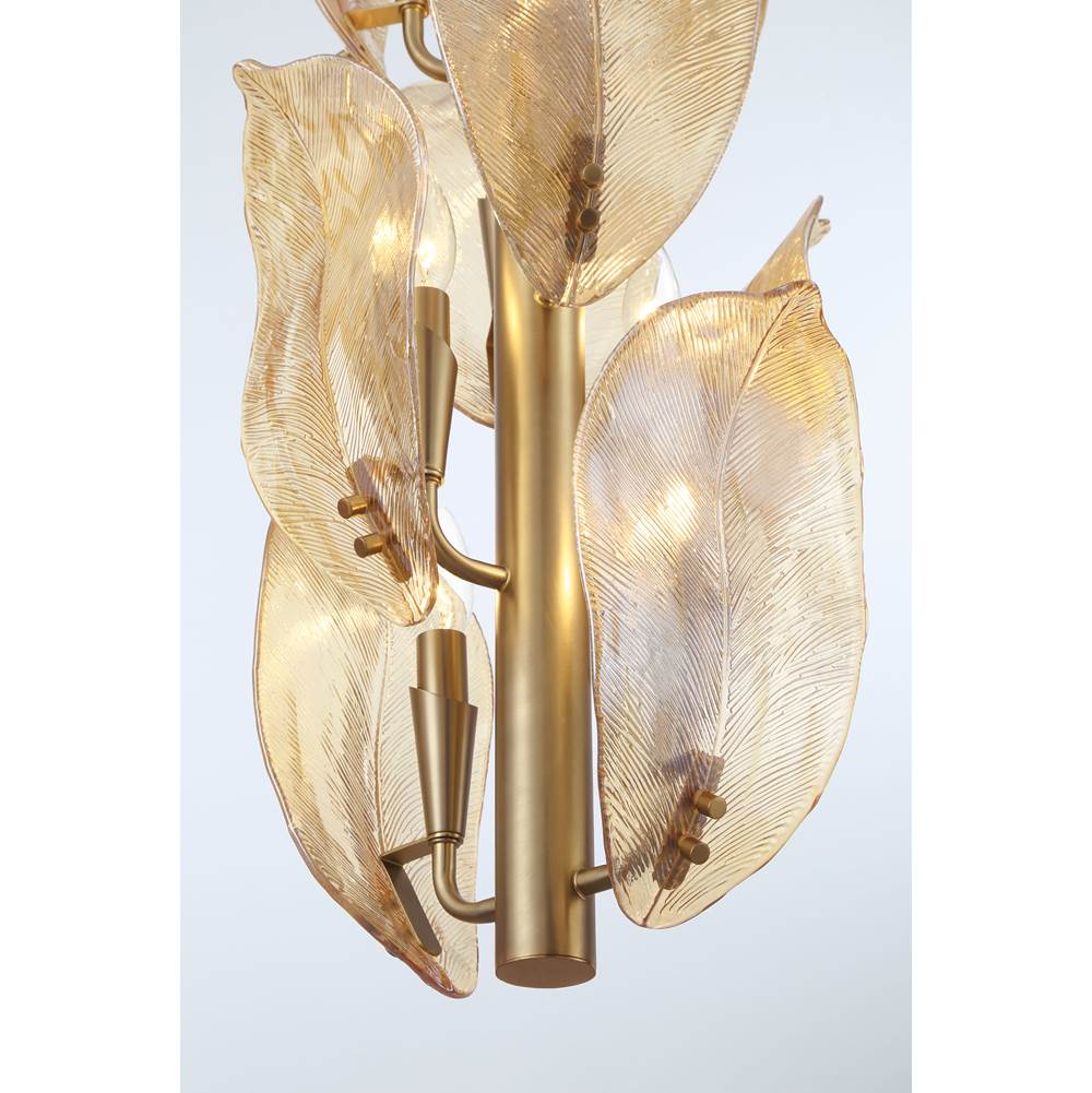 Metropolitan Lighting N2216-A-732 Legacy Brass 10 Light Pendant Image 4