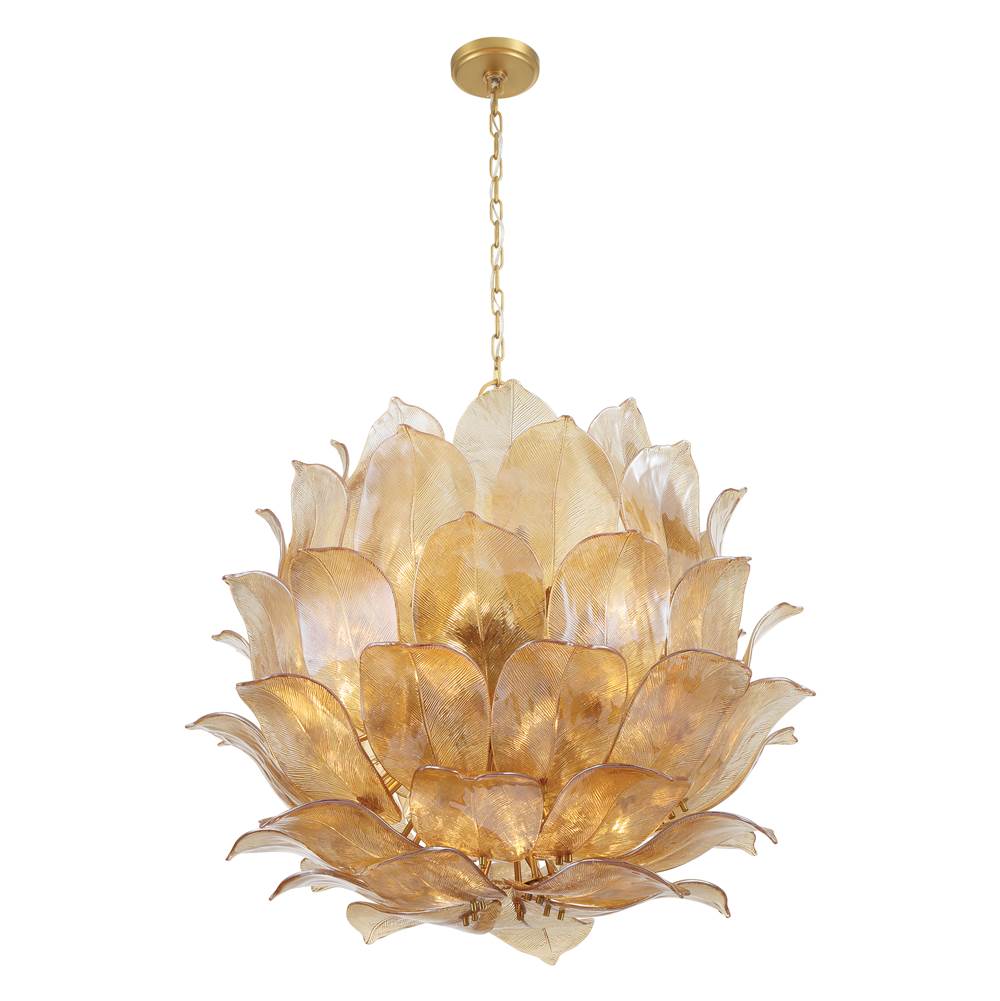 Metropolitan Lighting N2219-A-732 Legacy Brass 24 Light Pendant Image 1