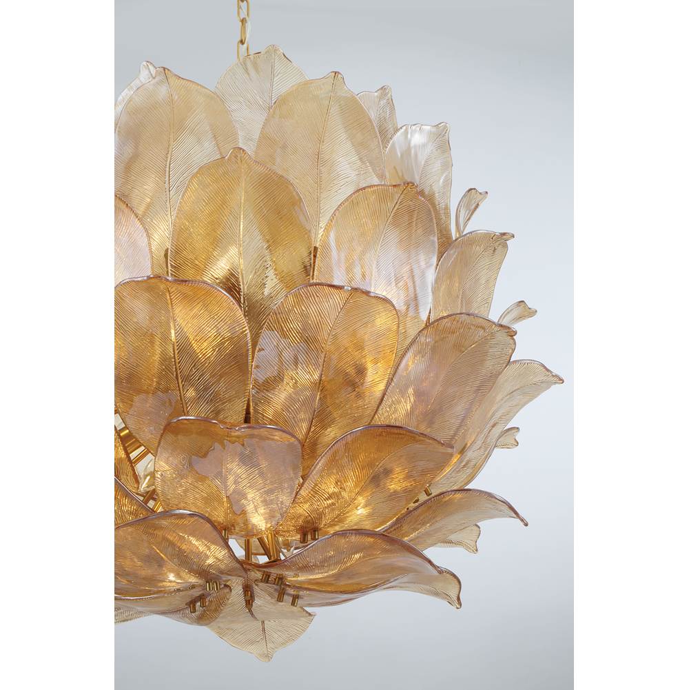 Metropolitan Lighting N2219-A-732 Legacy Brass 24 Light Pendant Image 4