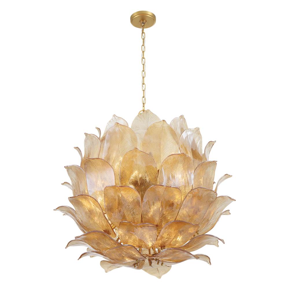 Metropolitan Lighting N2219-A-732 Legacy Brass 24 Light Pendant Image 2