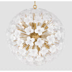 Metropolitan Lighting N2229-732 Legacy Brass Bloome 30'' 12-light Pendant Image 5