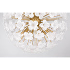 Metropolitan Lighting N2229-732 Legacy Brass Bloome 30'' 12-light Pendant Image 4