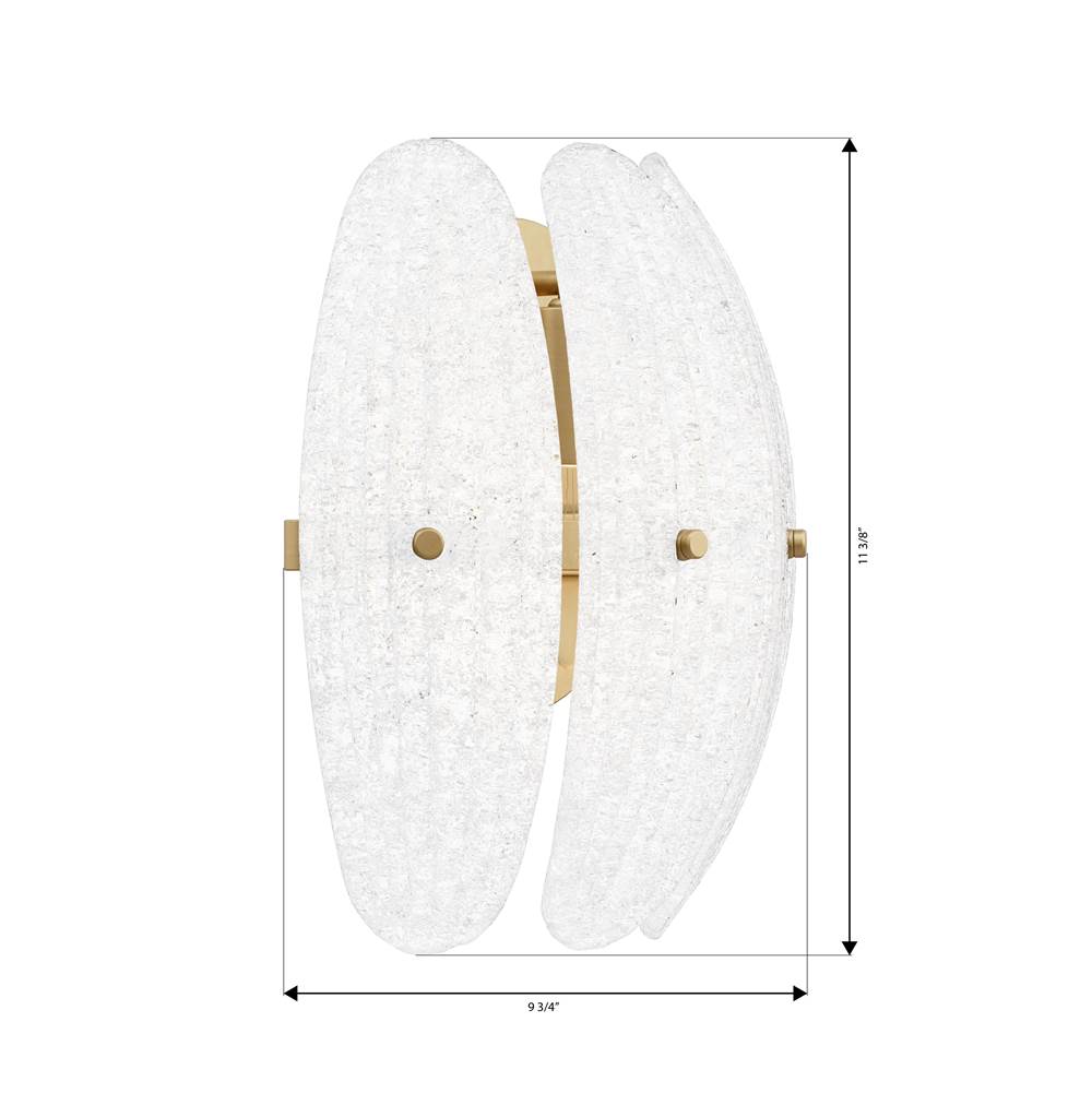 Metropolitan Lighting N2241-732 Legacy Brass Marclaire 11.5'' High 1-light Wall Sconce Image 2
