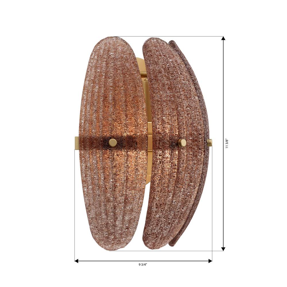 Metropolitan Lighting N2241-BR-732 Legacy Brass Marclaire 11.5'' High 1-light Wall Sconce Image 2