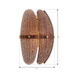 Metropolitan Lighting N2241-BR-732 Legacy Brass Marclaire 11.5'' High 1-light Wall Sconce Image 2