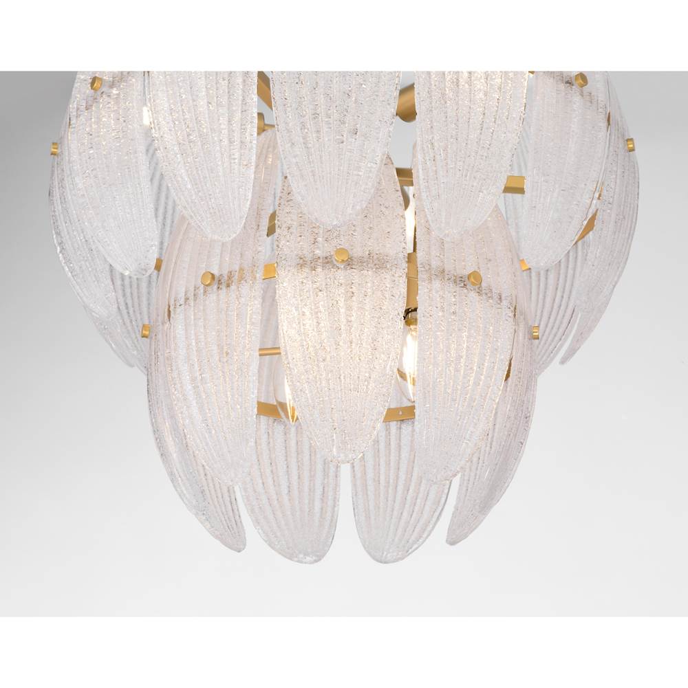 Metropolitan Lighting N2246-732 Legacy Brass Marclaire 19.75'' 6-light Pendant Image 5