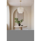 Metropolitan Lighting N2246-732 Legacy Brass Marclaire 19.75'' 6-light Pendant Image 4