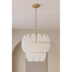 Metropolitan Lighting N2246-732 Legacy Brass Marclaire 19.75'' 6-light Pendant Image 3