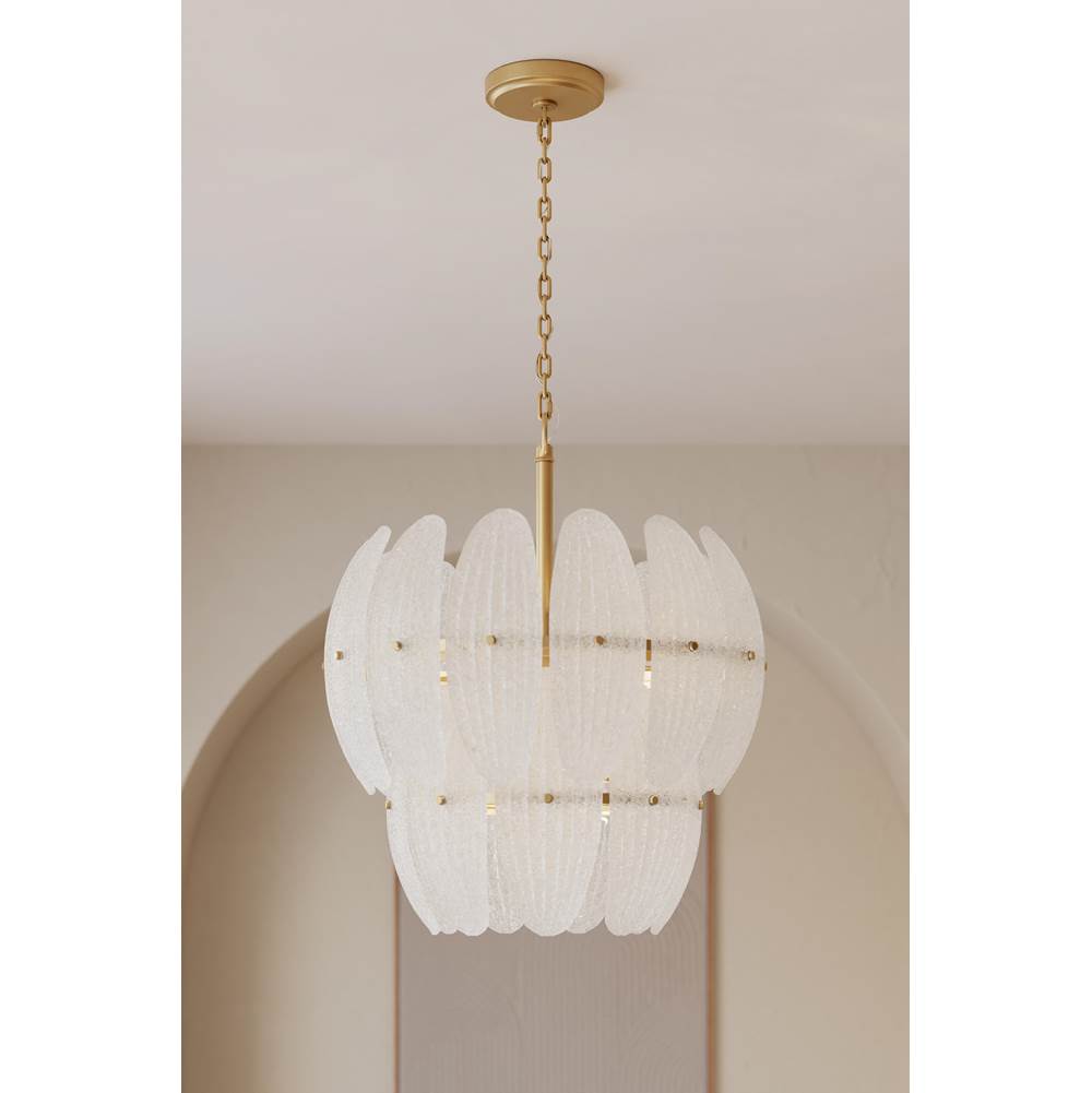 Metropolitan Lighting N2246-732 Legacy Brass Marclaire 19.75'' 6-light Pendant Image 3