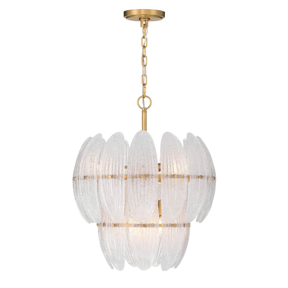 Metropolitan Lighting N2246-732 Legacy Brass Marclaire 19.75'' 6-light Pendant Image 1