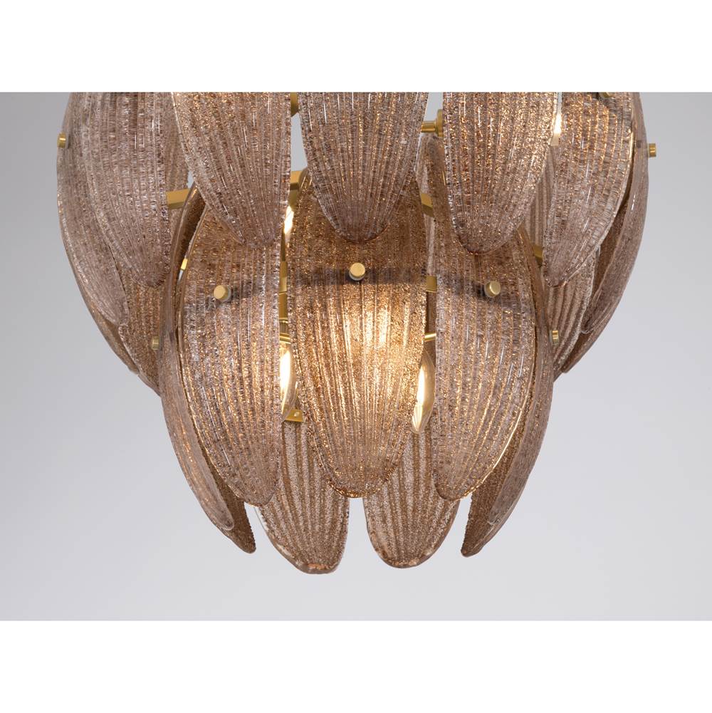 Metropolitan Lighting N2246-BR-732 Legacy Brass Marclaire 19.75'' 6-light Pendant Image 5