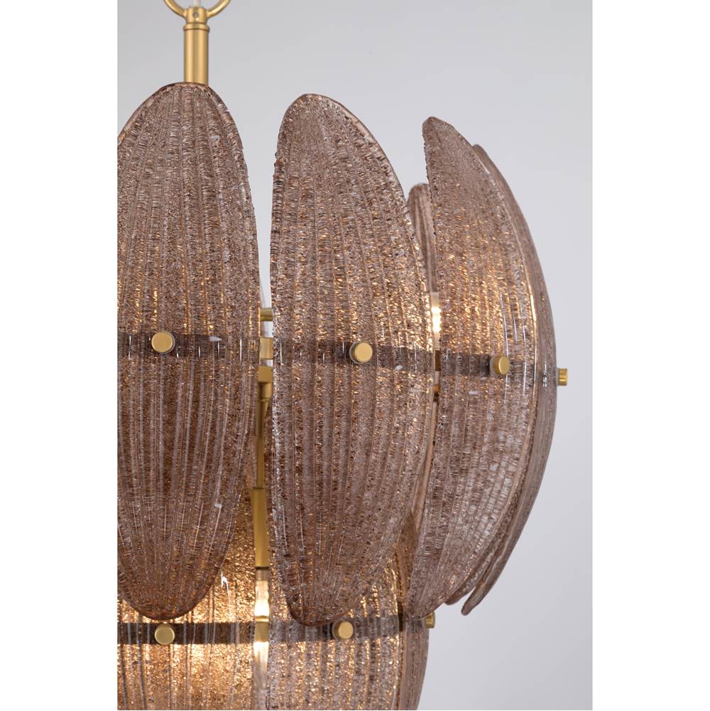 Metropolitan Lighting N2246-BR-732 Legacy Brass Marclaire 19.75'' 6-light Pendant Image 4