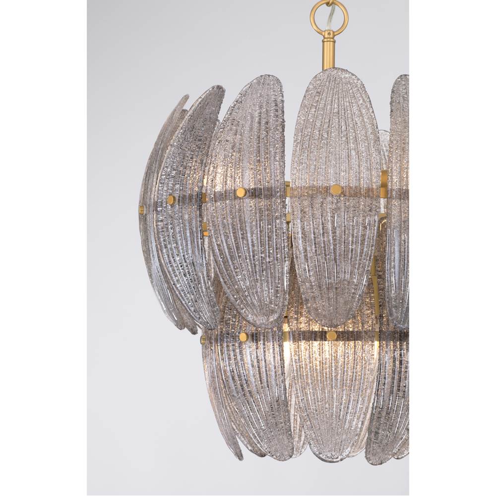 Metropolitan Lighting N2246-GR-732 Legacy Brass Marclaire 19.75'' 6-light Pendant Image 5