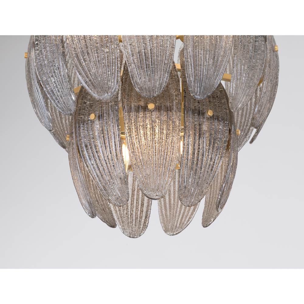 Metropolitan Lighting N2246-GR-732 Legacy Brass Marclaire 19.75'' 6-light Pendant Image 4
