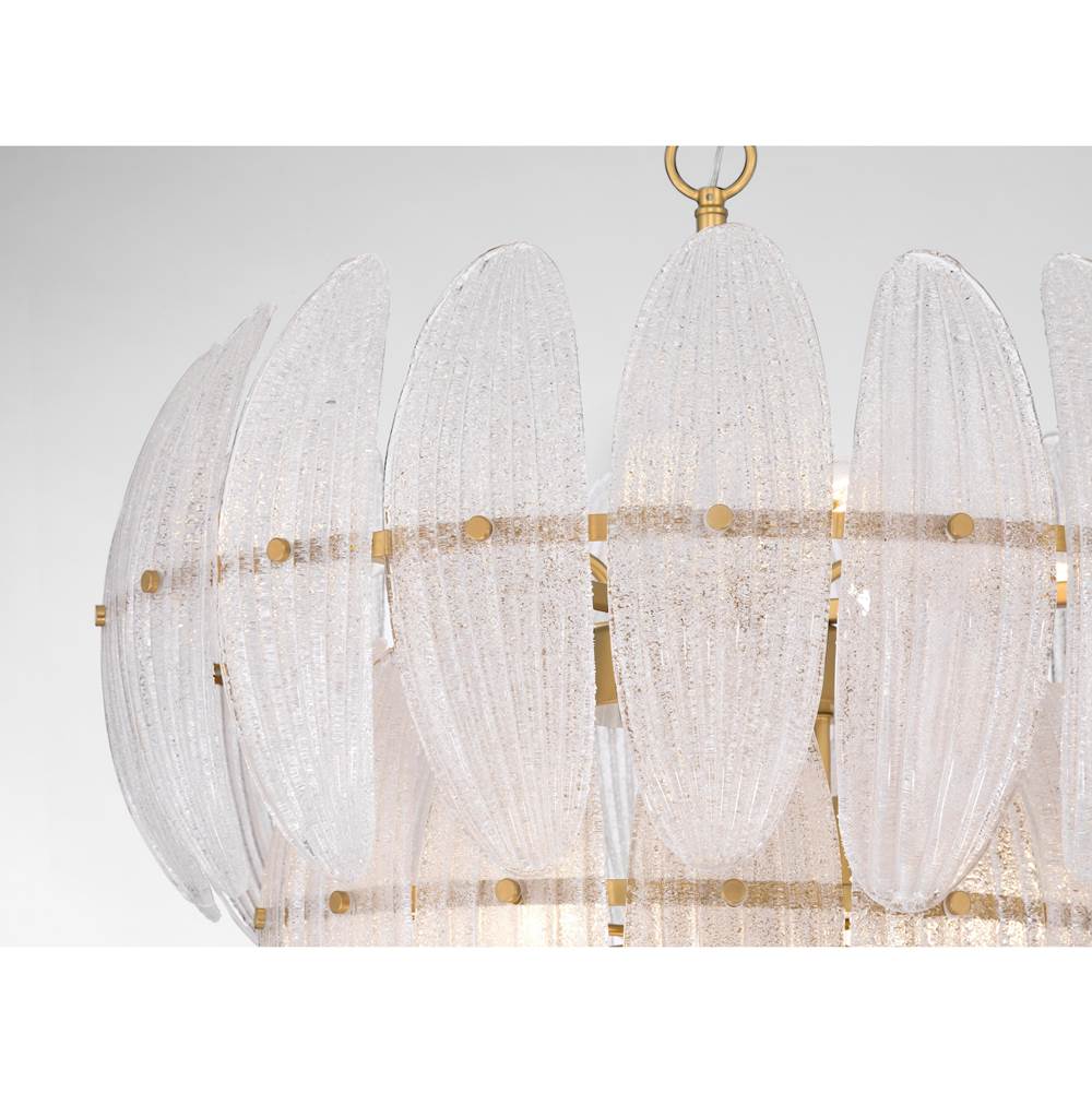 Metropolitan Lighting N2248-732 Legacy Brass Marclaire 26.5'' 11-light Pendant Image 6