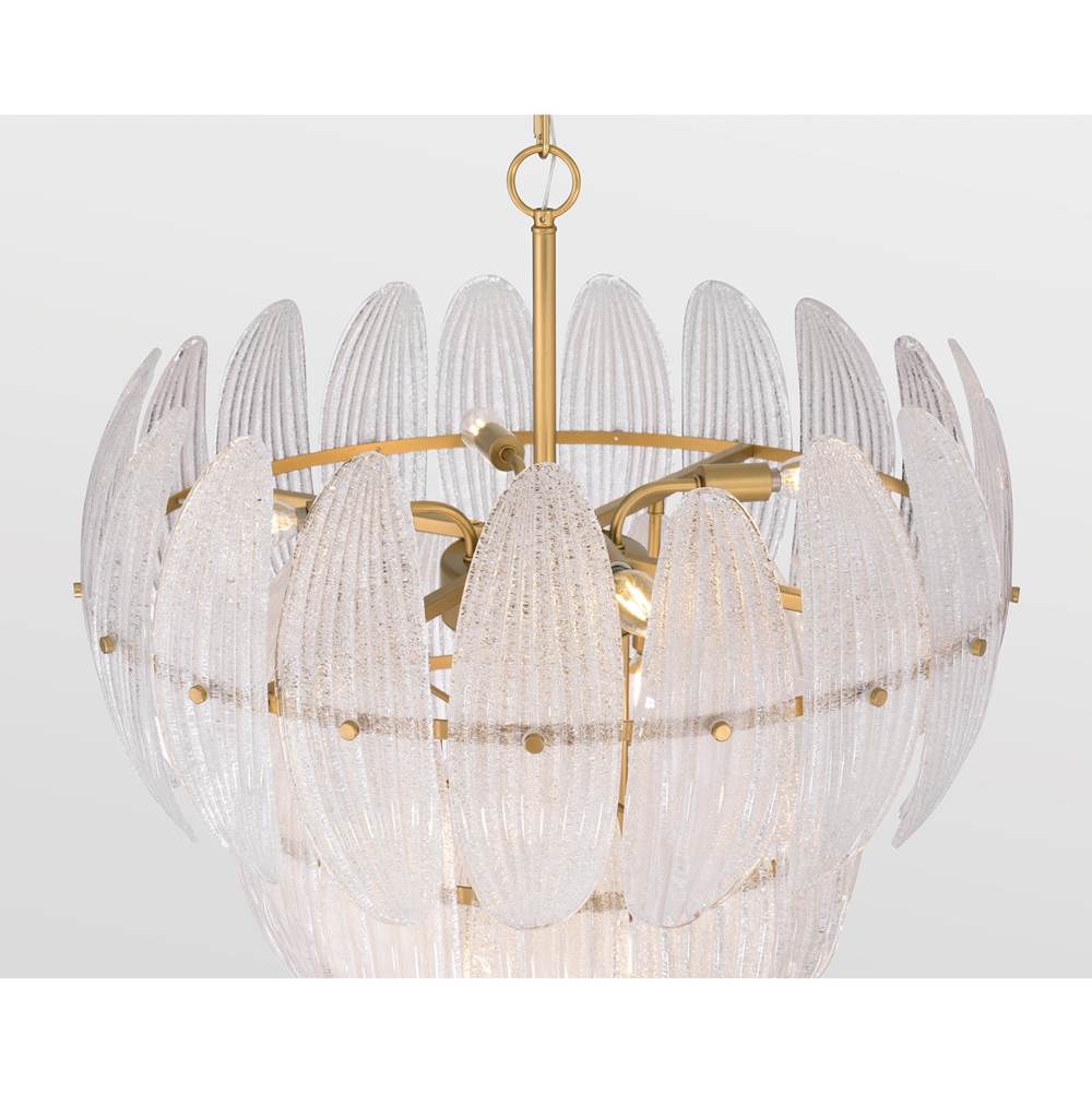 Metropolitan Lighting N2248-732 Legacy Brass Marclaire 26.5'' 11-light Pendant Image 5