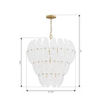 Metropolitan Lighting N2248-732 Legacy Brass Marclaire 26.5'' 11-light Pendant Image 2