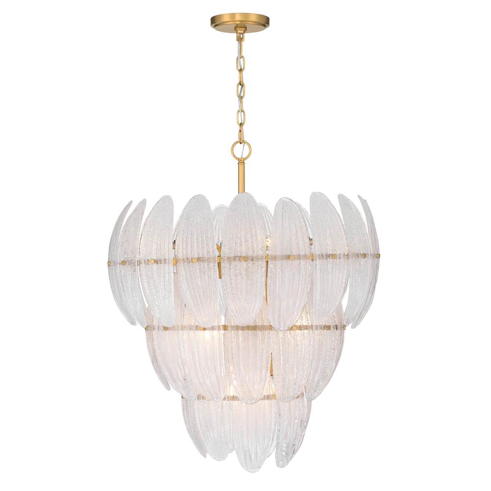 Metropolitan Lighting N2248-732 Legacy Brass Marclaire 26.5'' 11-light Pendant Image 1