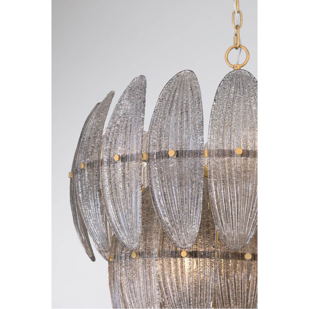 Metropolitan Lighting N2248-GR-732 Legacy Brass Marclaire 26.5'' 11-light Pendant Image 5