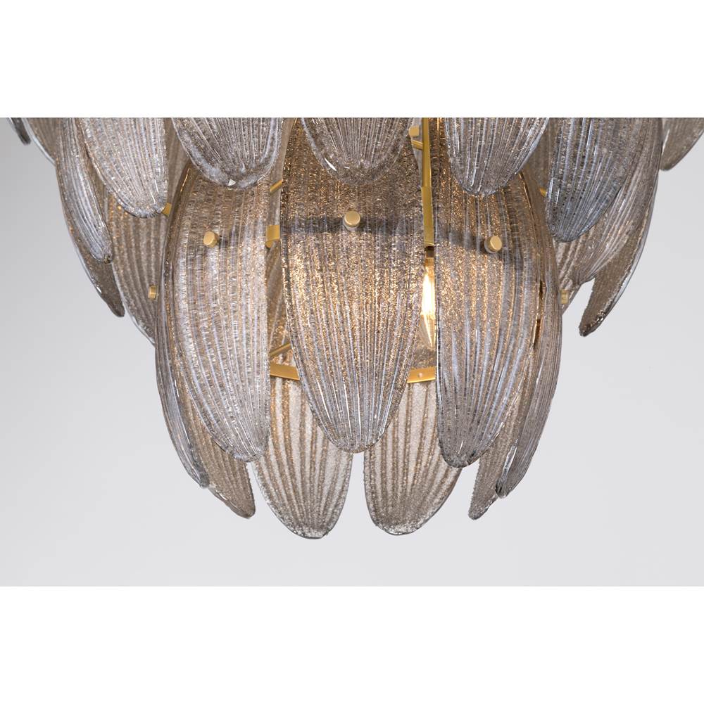 Metropolitan Lighting N2248-GR-732 Legacy Brass Marclaire 26.5'' 11-light Pendant Image 4