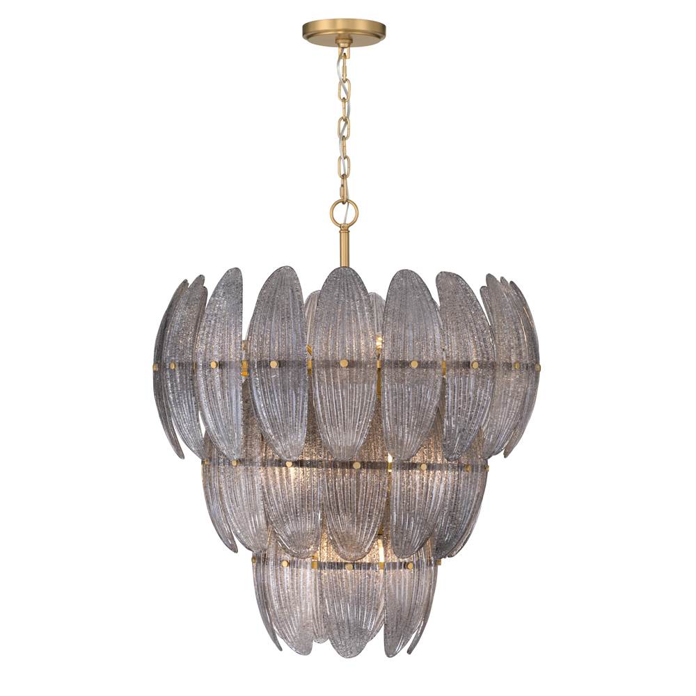 Metropolitan Lighting N2248-GR-732 Legacy Brass Marclaire 26.5'' 11-light Pendant Image 1