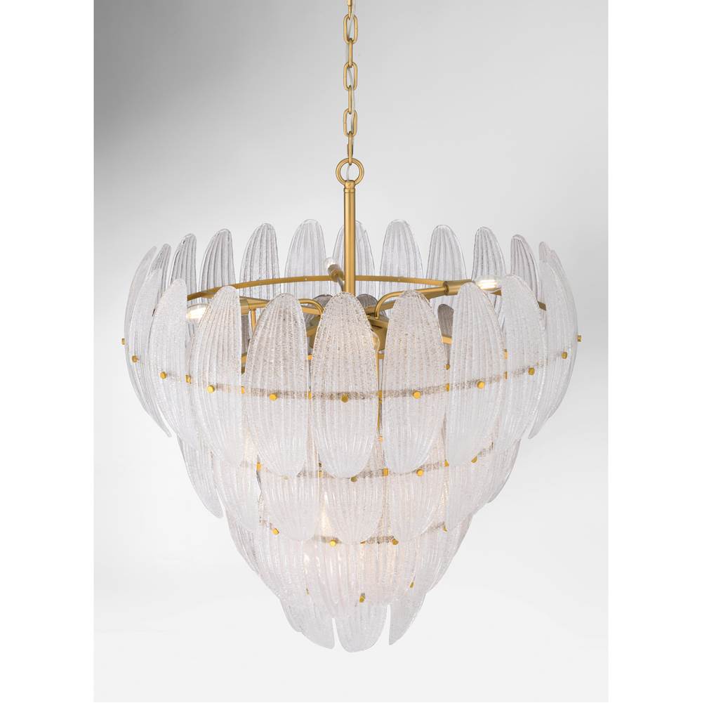 Metropolitan Lighting N2249-732 Legacy Brass Marclaire 32.75'' 15-light Pendant Image 5