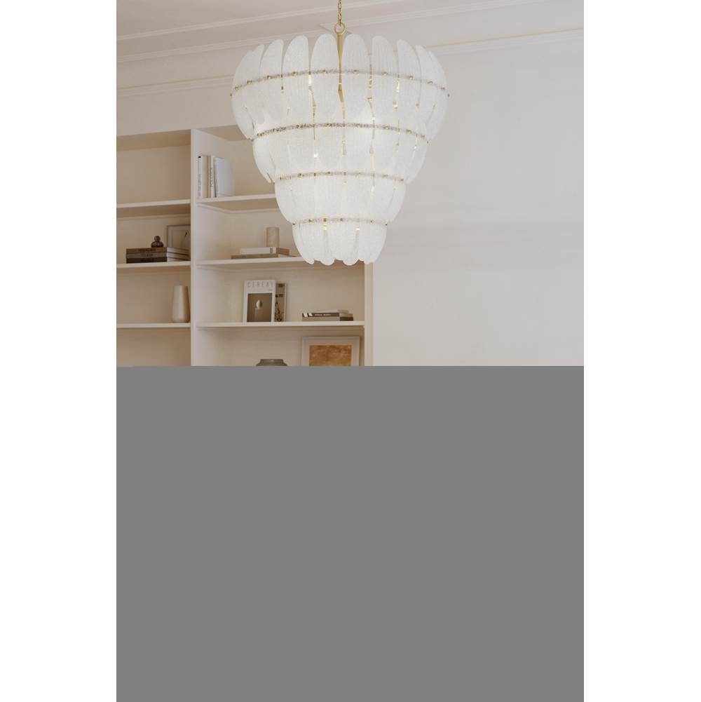 Metropolitan Lighting N2249-732 Legacy Brass Marclaire 32.75'' 15-light Pendant Image 4