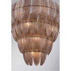 Metropolitan Lighting N2249-BR-732 Legacy Brass Marclaire 32.75'' 15-light Pendant Image 6