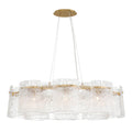 Metropolitan Lighting N2288-732 Legacy Brass 8 Light Pendant Image 1