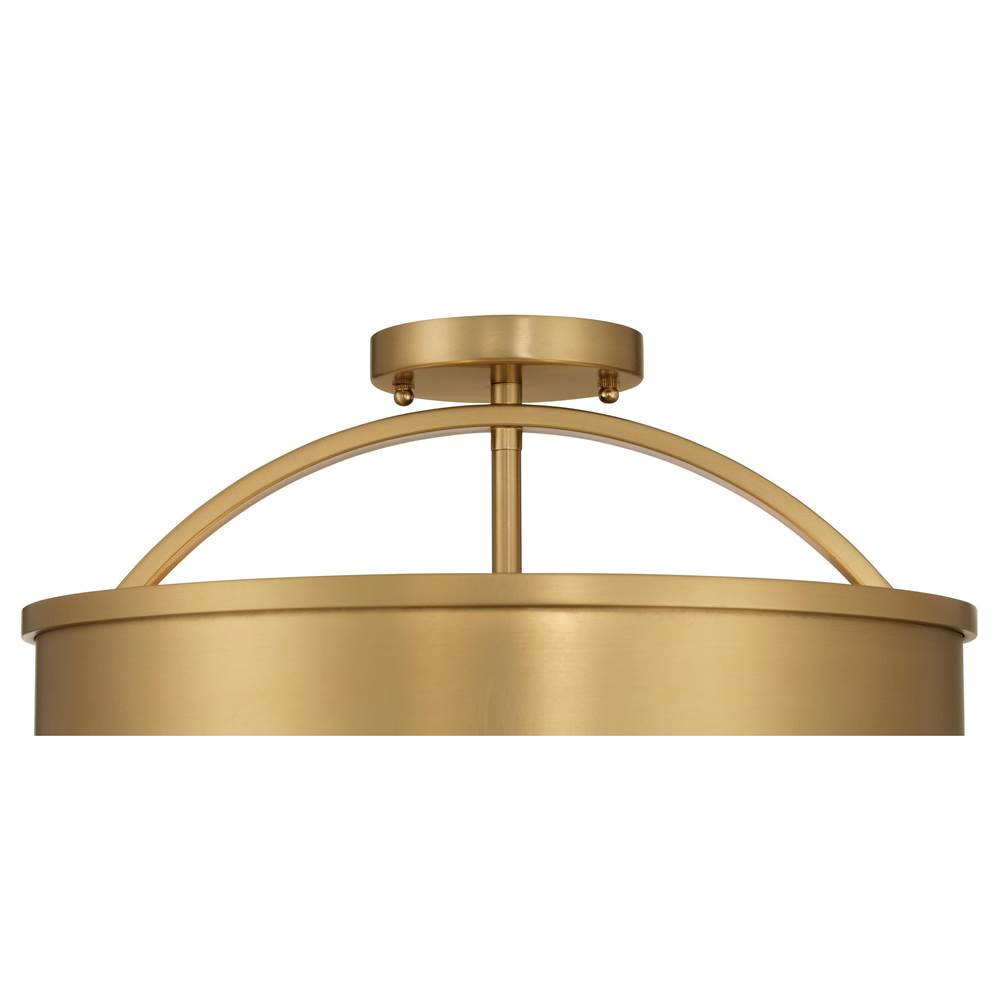Metropolitan Lighting N2354-732 Legacy Brass Wynn 16'' 4-light Semi-flush Mount Image 6