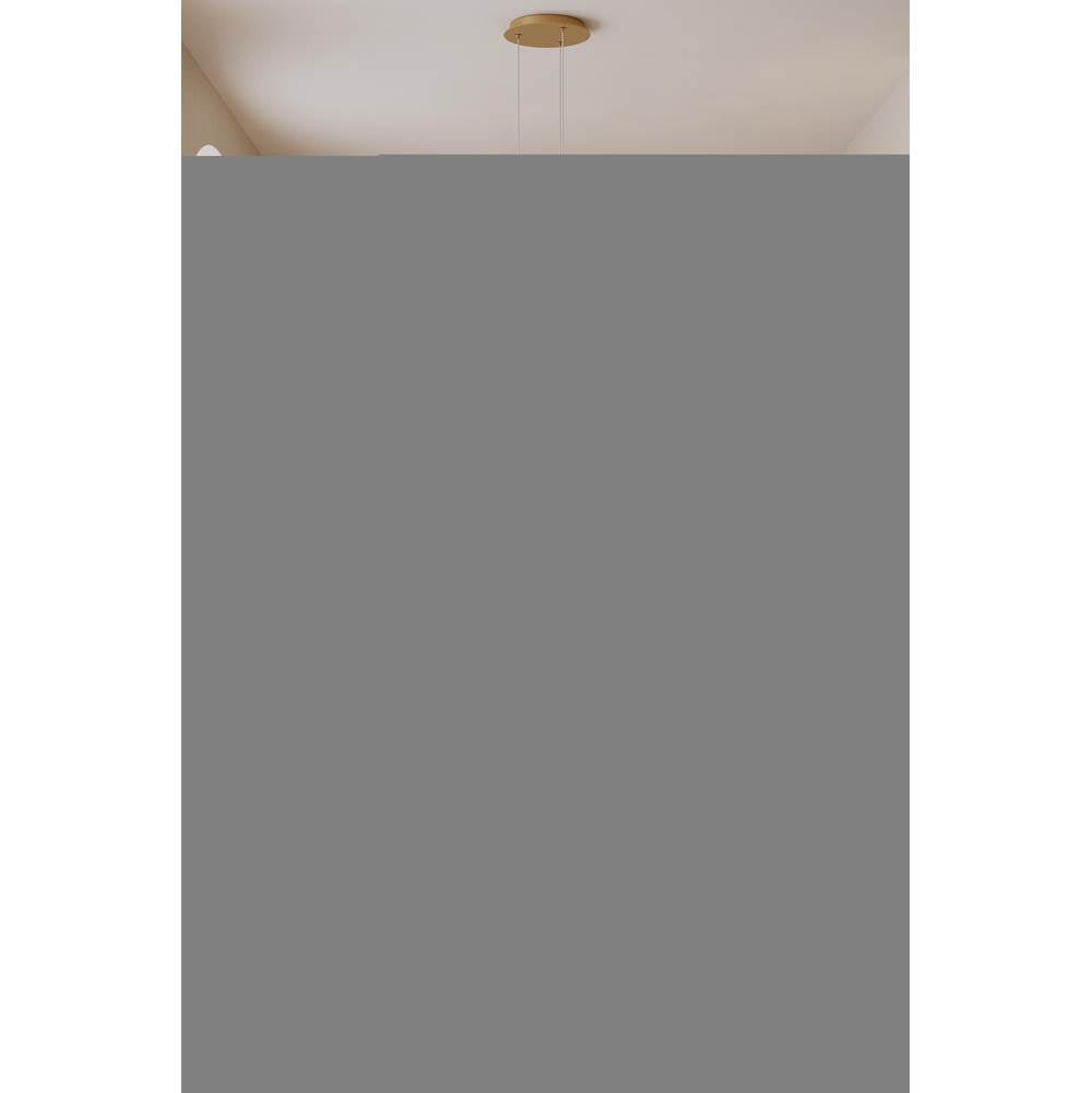 Metropolitan Lighting N2373-732-L Legacy Brass Briselle 10'' Led Pendant Image 4